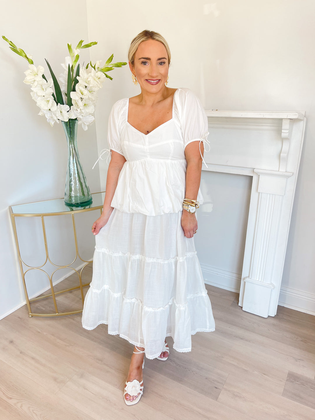 Paige Tiered Maxi Skirt