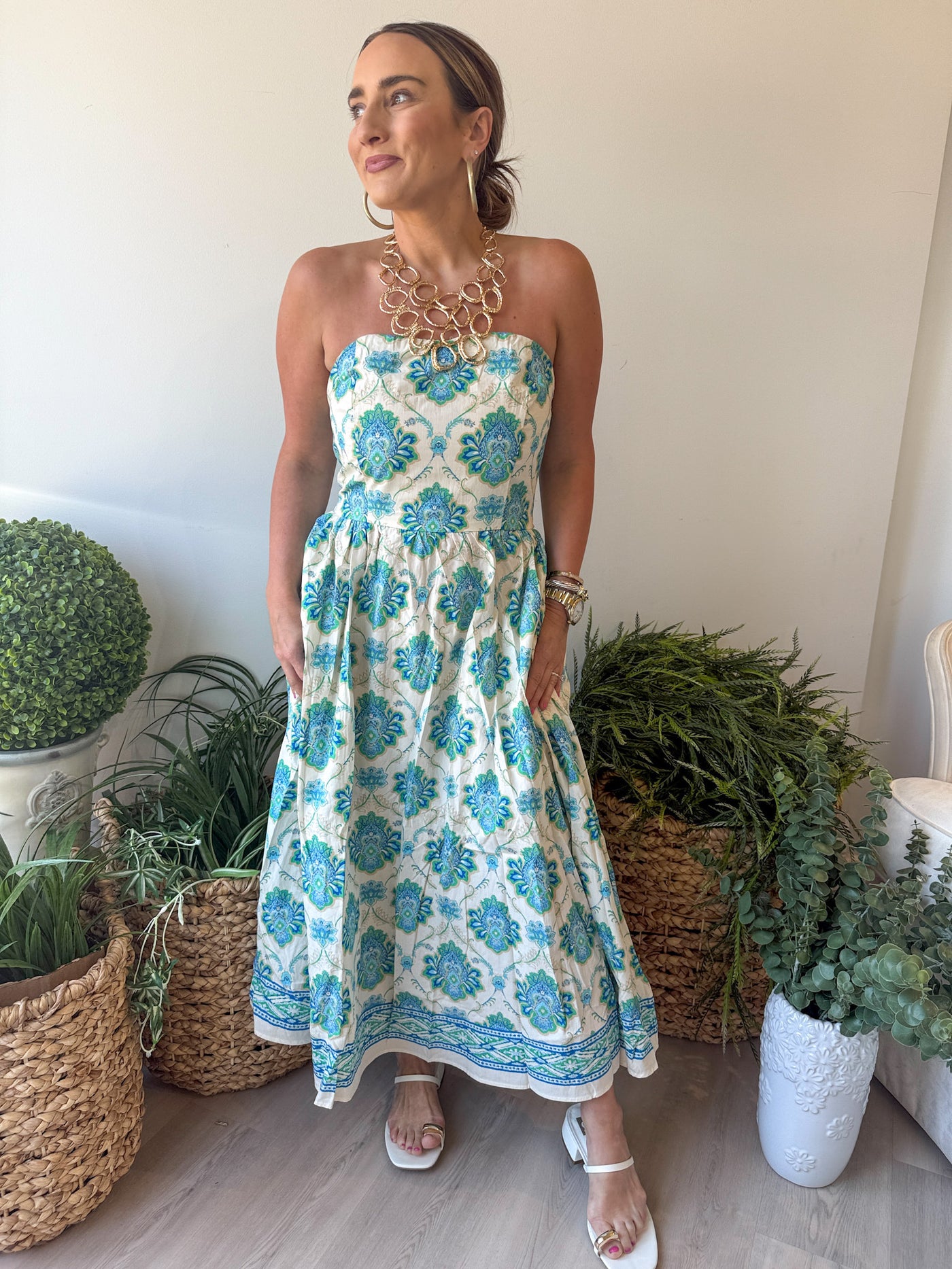 Fara Tube Midi Dress