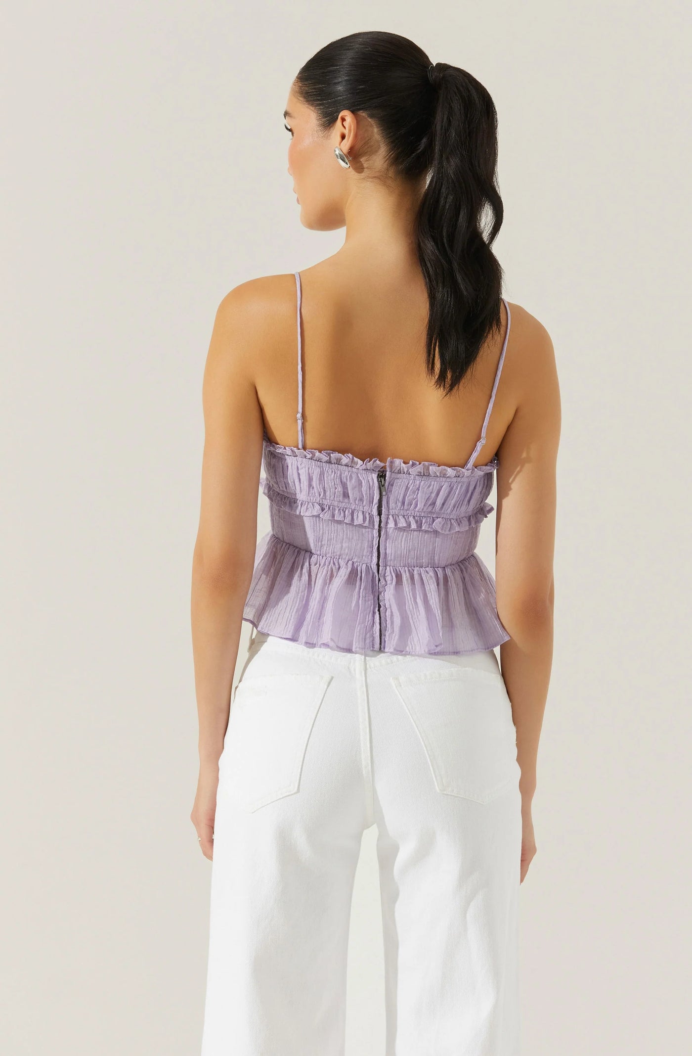 Sylvan Peplum Top