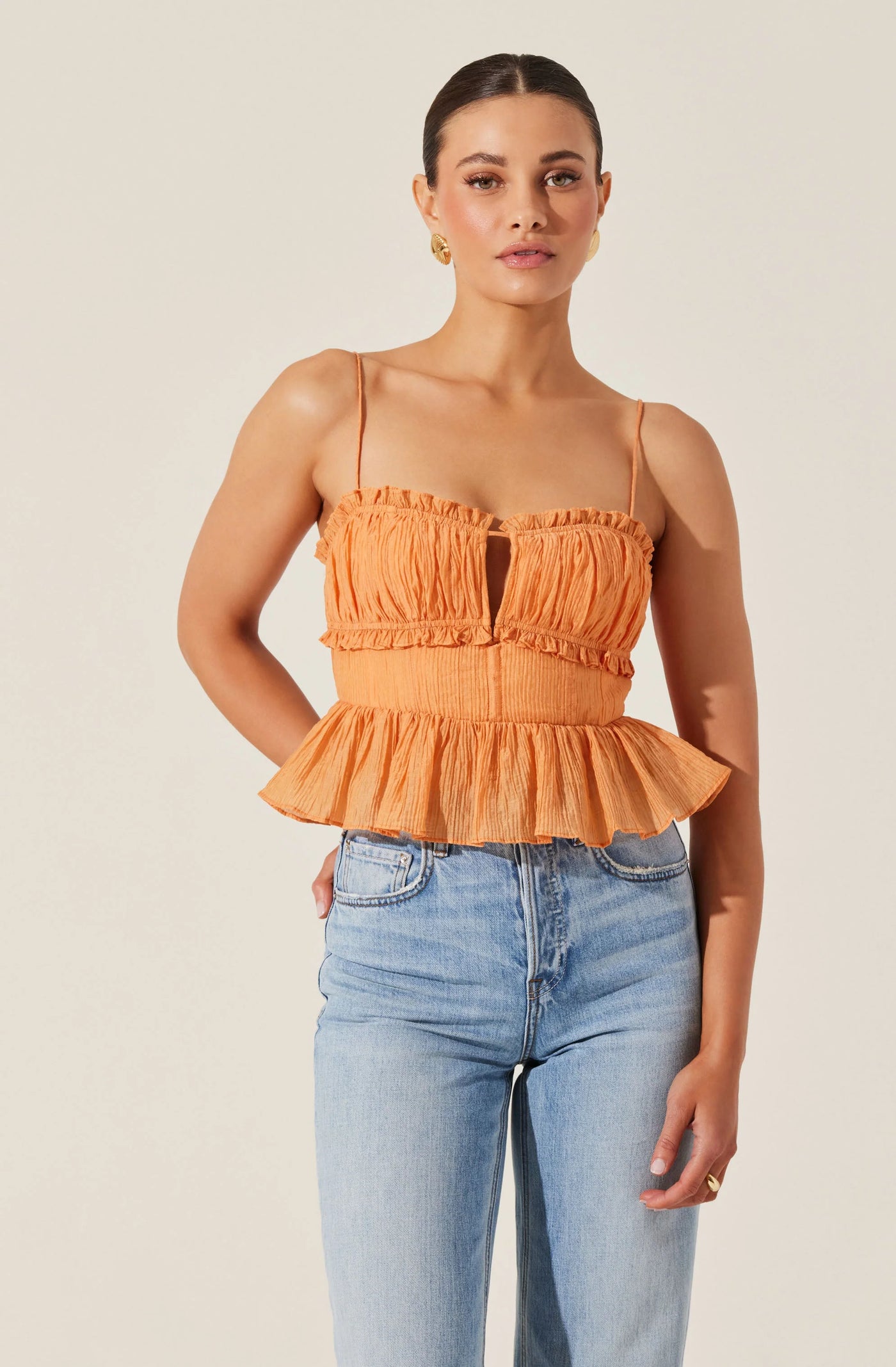 Sylvan Peplum Top