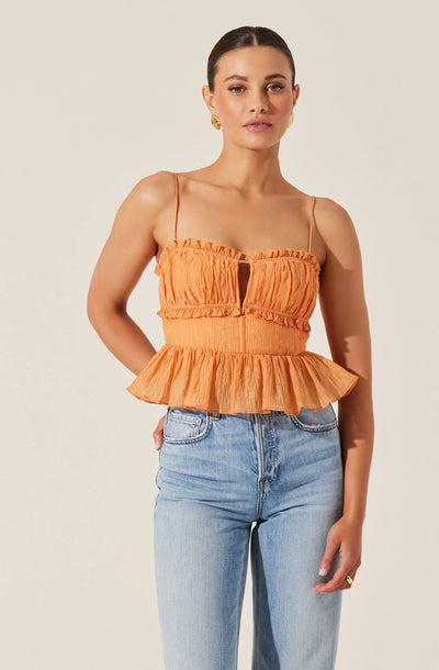 Sylvan Peplum Top