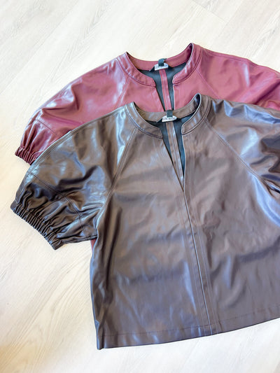 Roxanne Top Fossil Brown