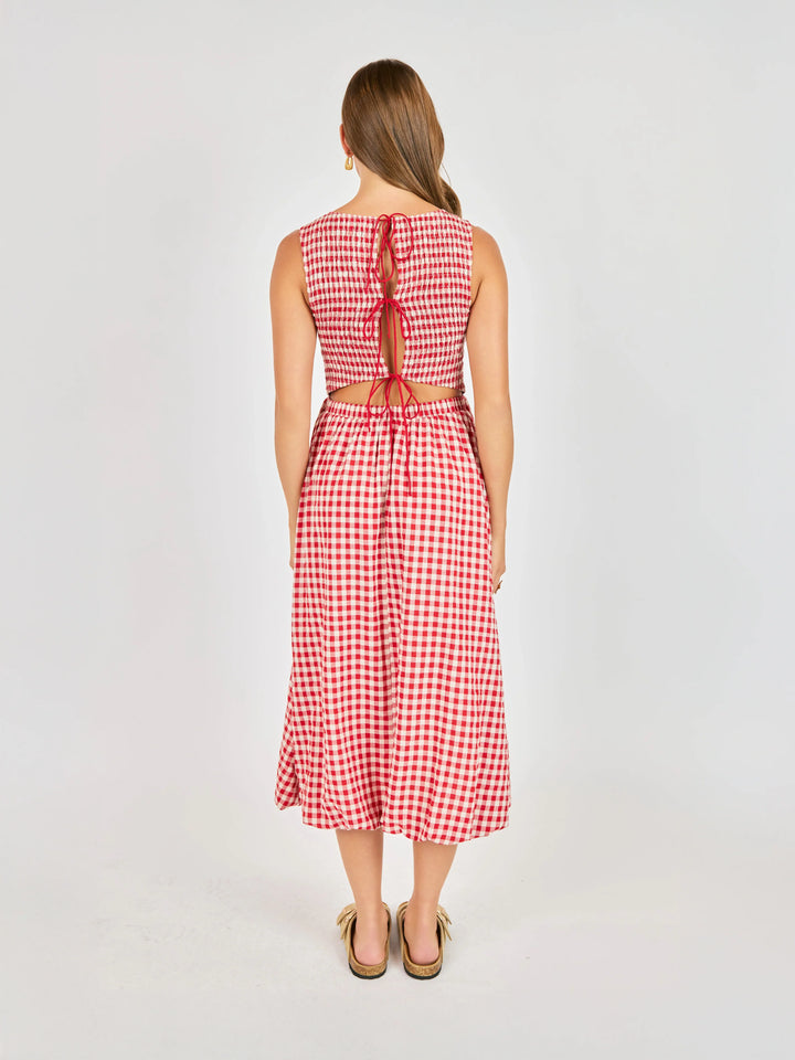 Apple Butter Midi Dress