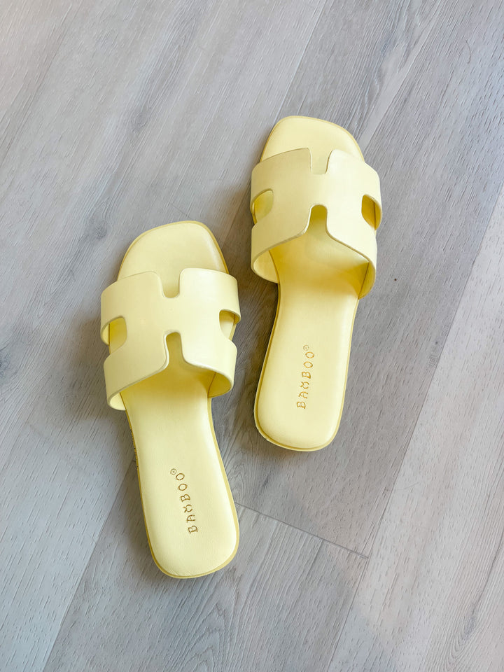 Hampton Sandal yellow