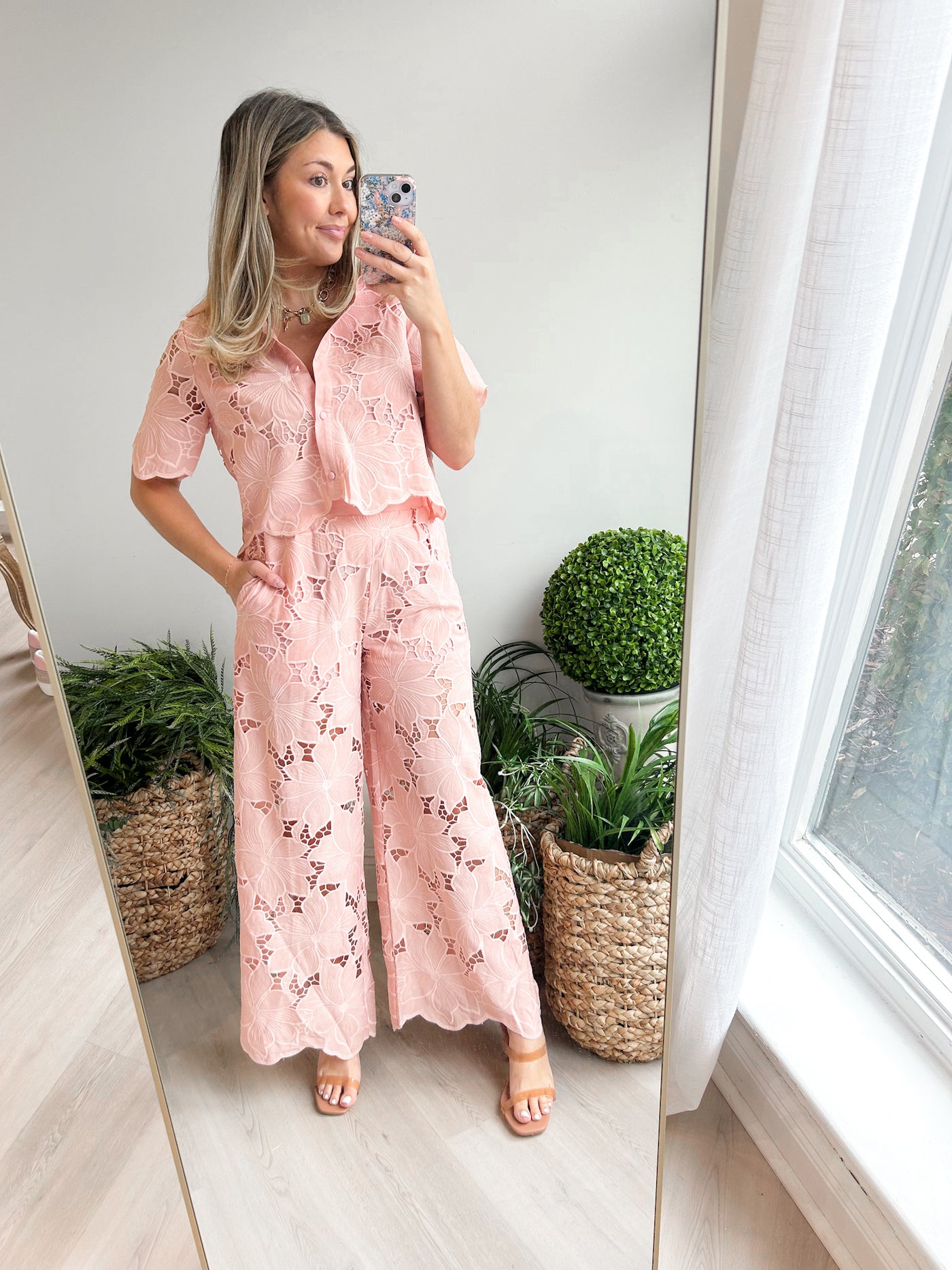 Belle Floral Lace Top