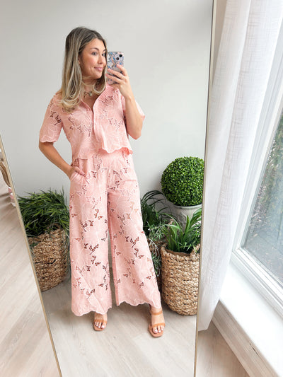 Belle Floral Lace Top