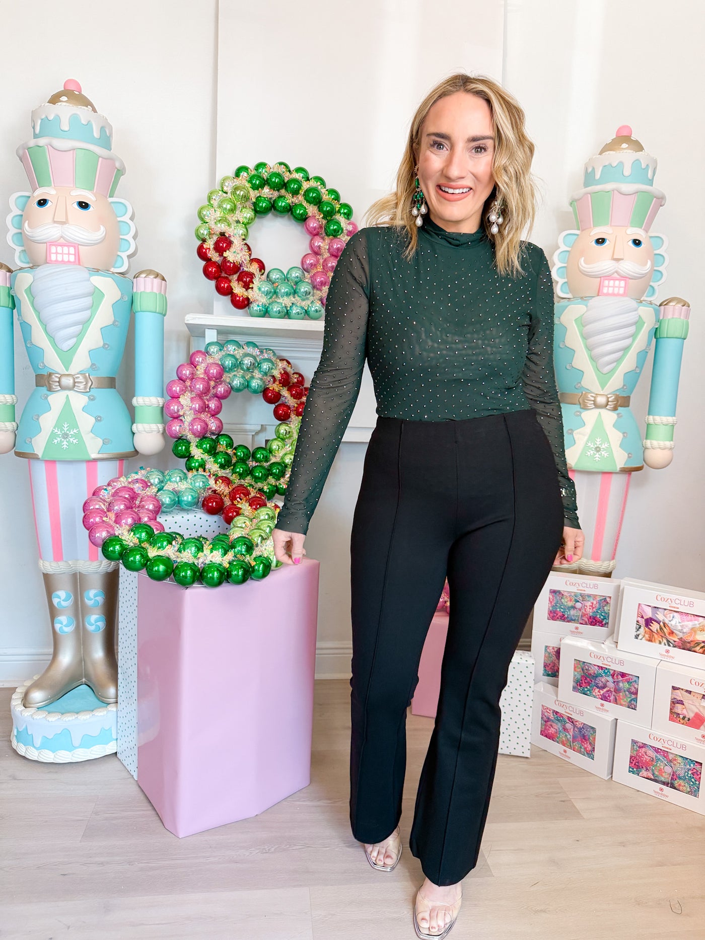 Nikole Mock Neck Top