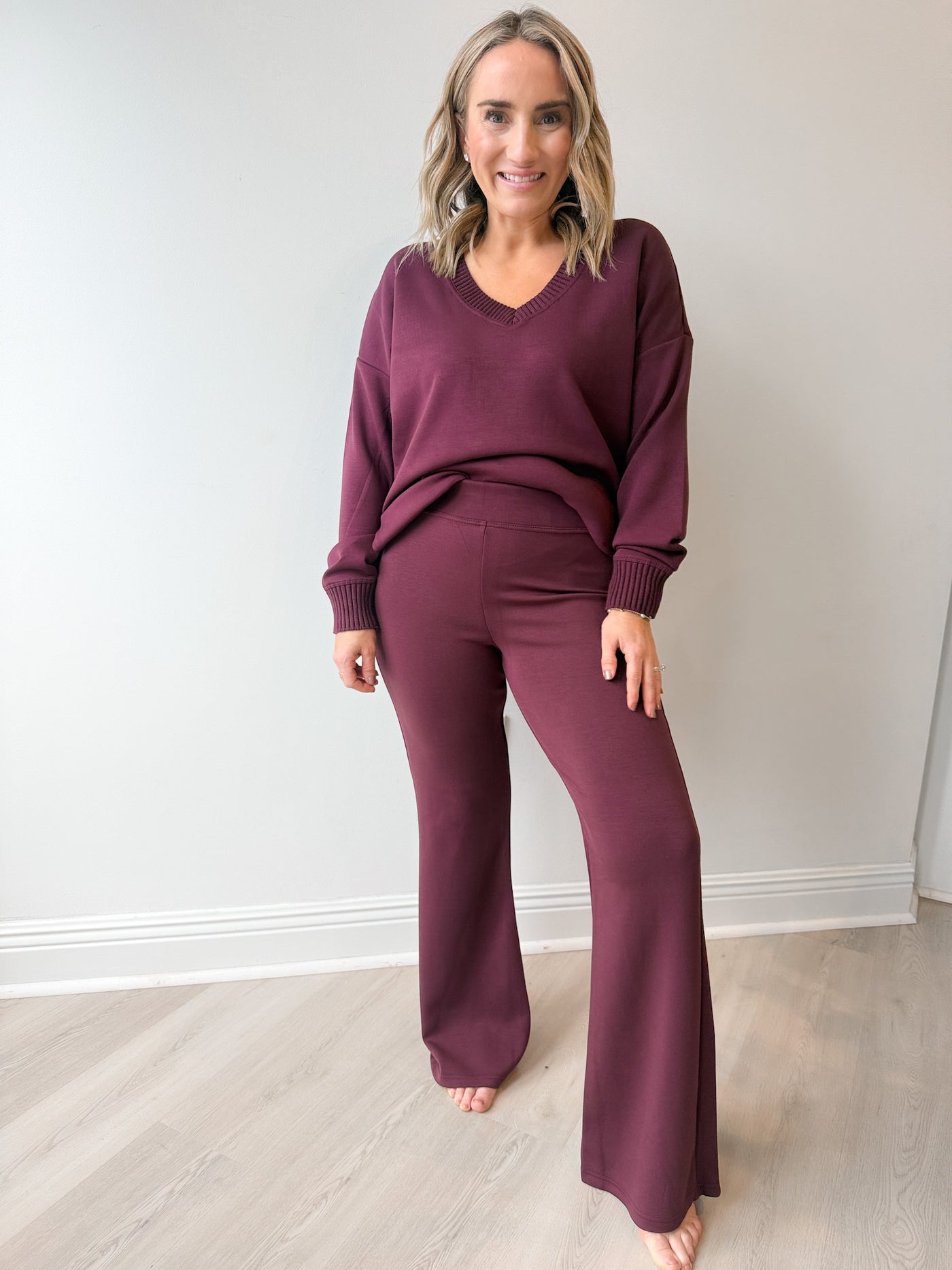 Florine Knit Flare Pant