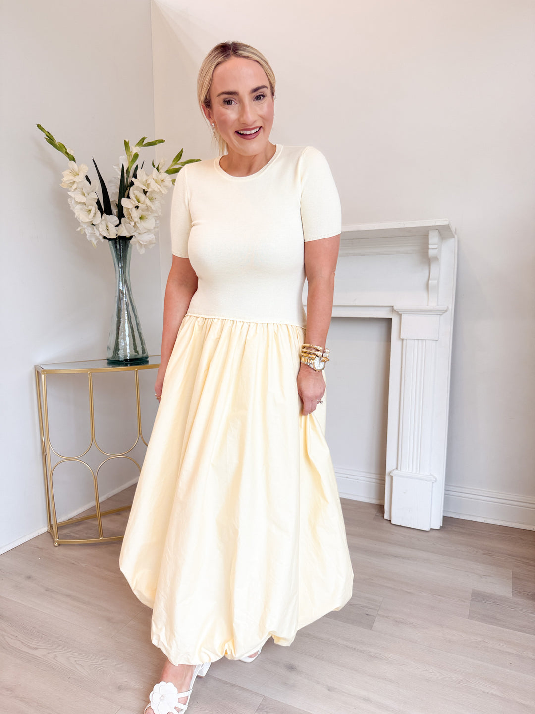 Bianca Drop Waist Midi Dress