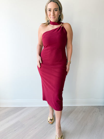Emmie Halter Midi Dress