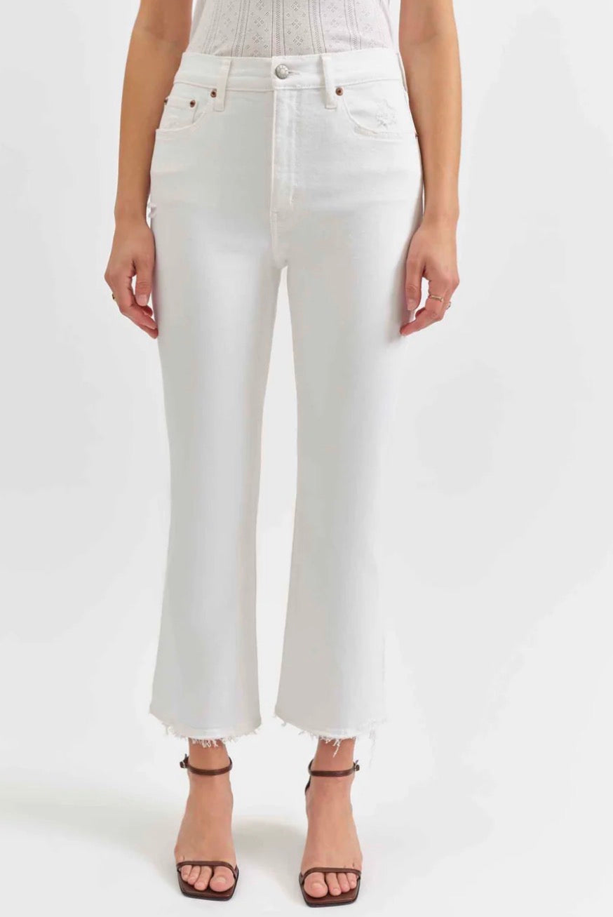 Shy Girl High Rise Crop Flare