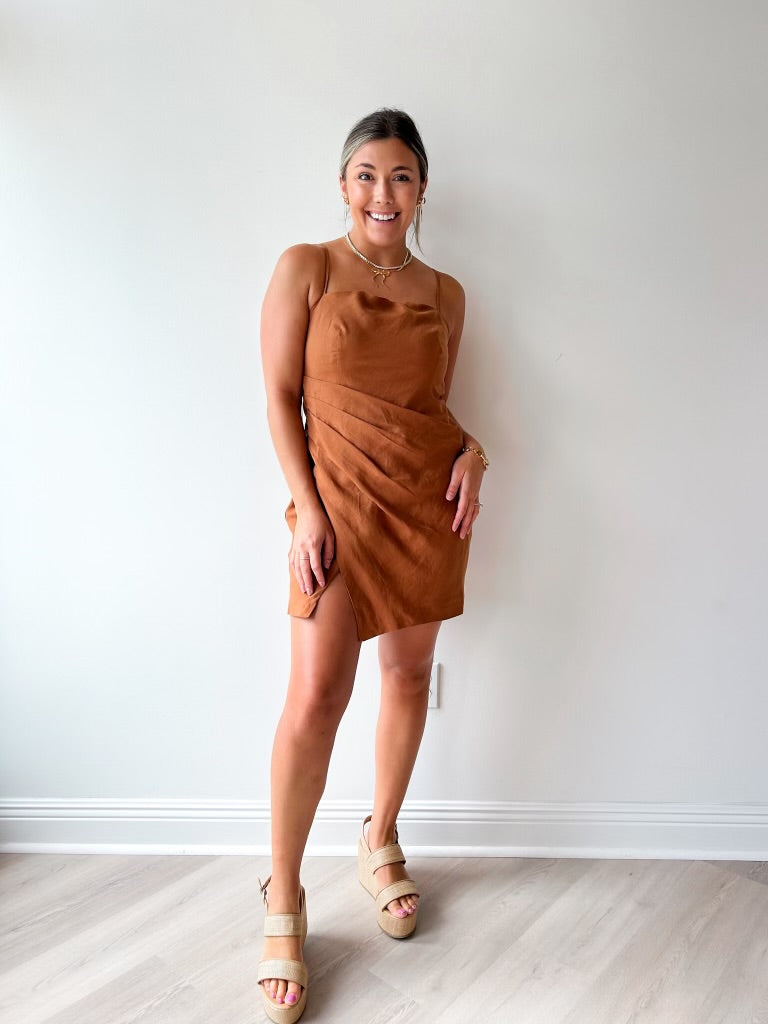 Isadora Dress rust