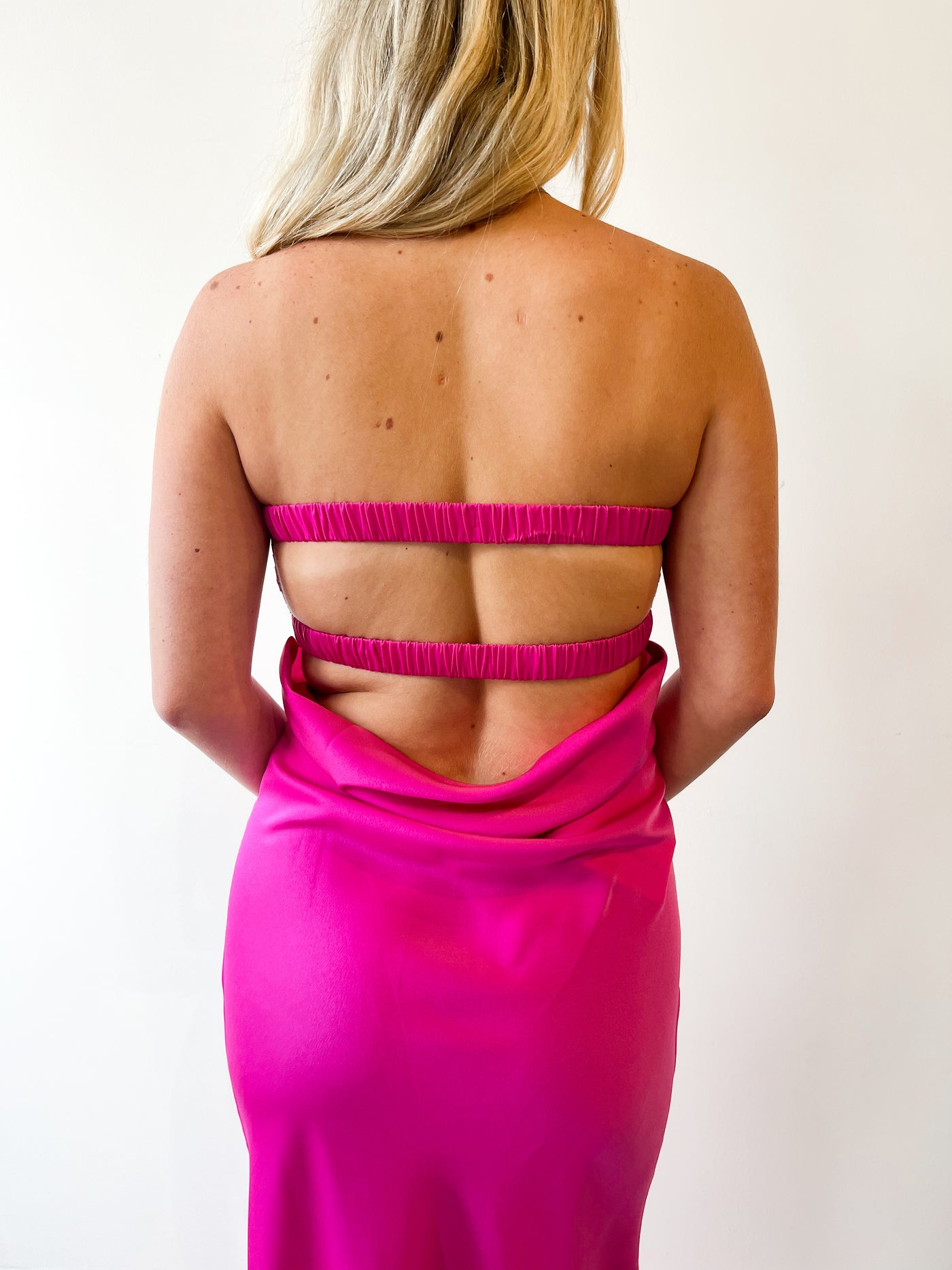 Lacey Strapless Maxi Dress