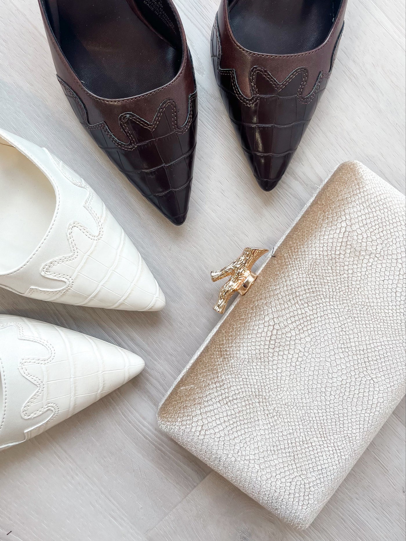 Alana Evening Clutch Gold
