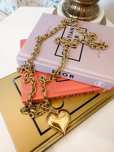 Wrap Around Heart Necklace
