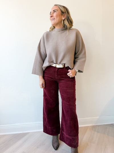 Bonnie Not Your Casual Top stone