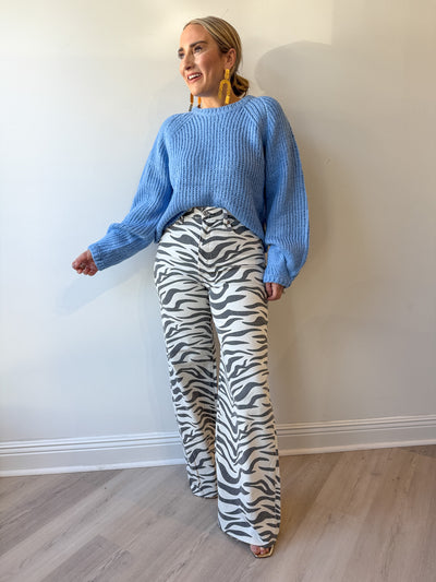 Far Out High Rise Wide Leg Jeans