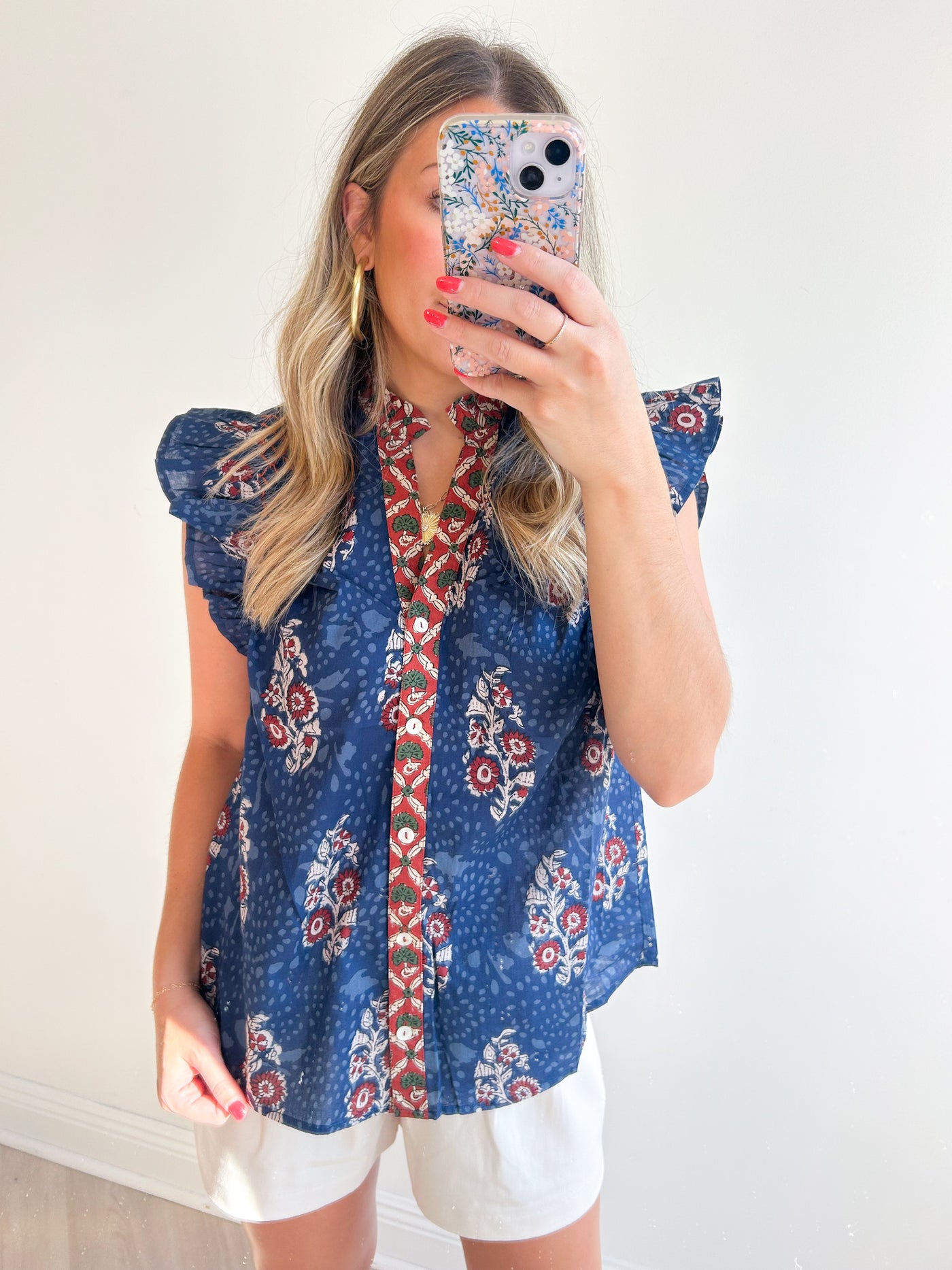 Jenny V-Neck Top