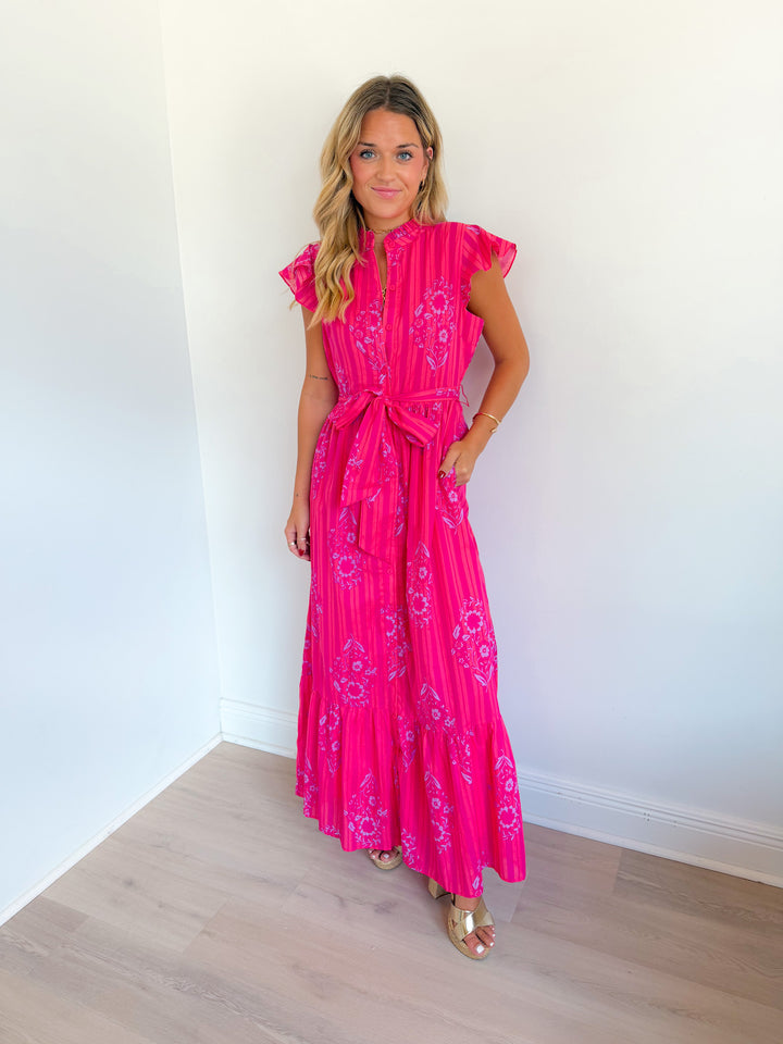 Riah Button Down Maxi