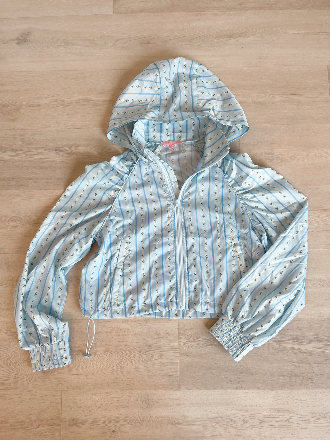Floral Stripe Weekend Jacket