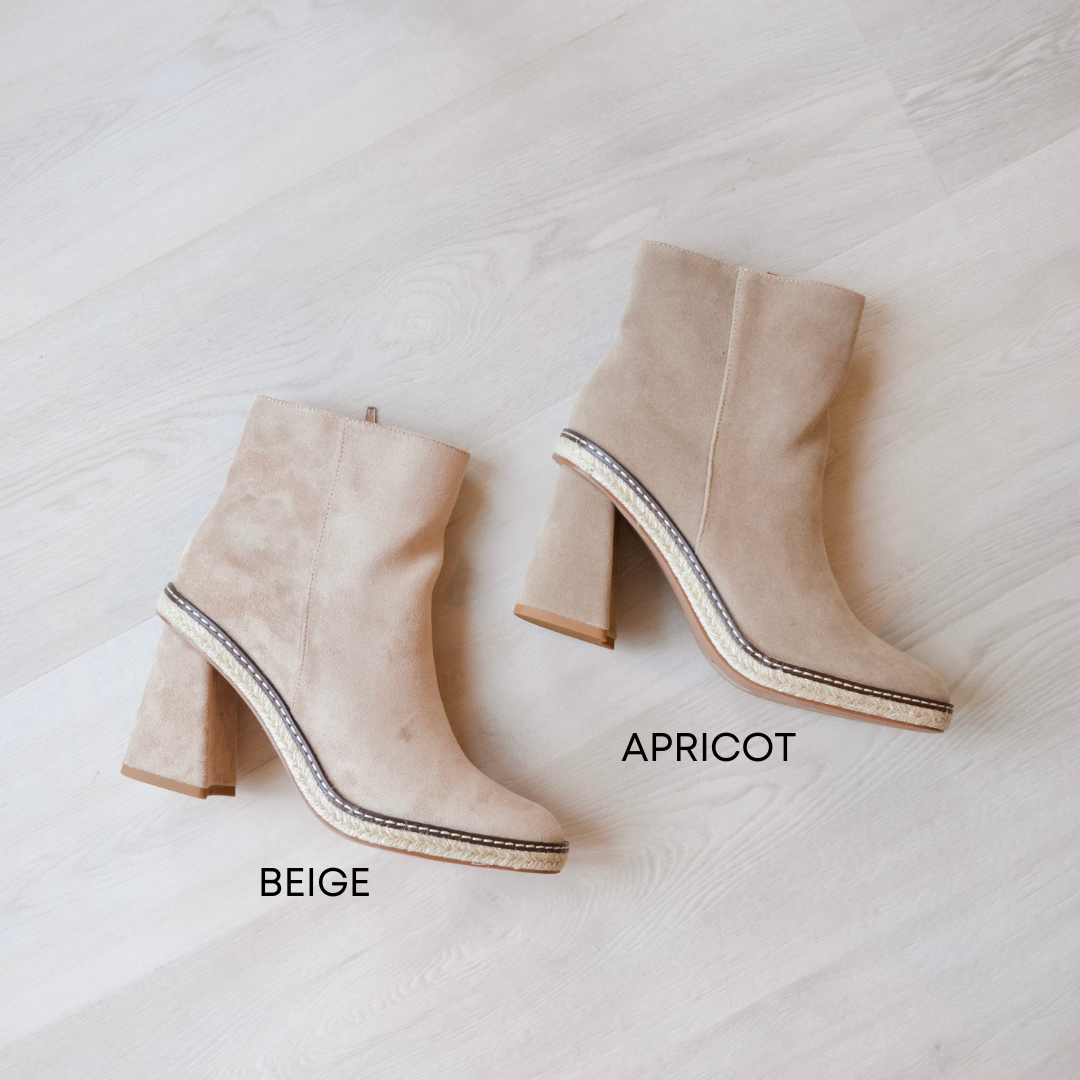 Shelby Suede Ankle Bootie