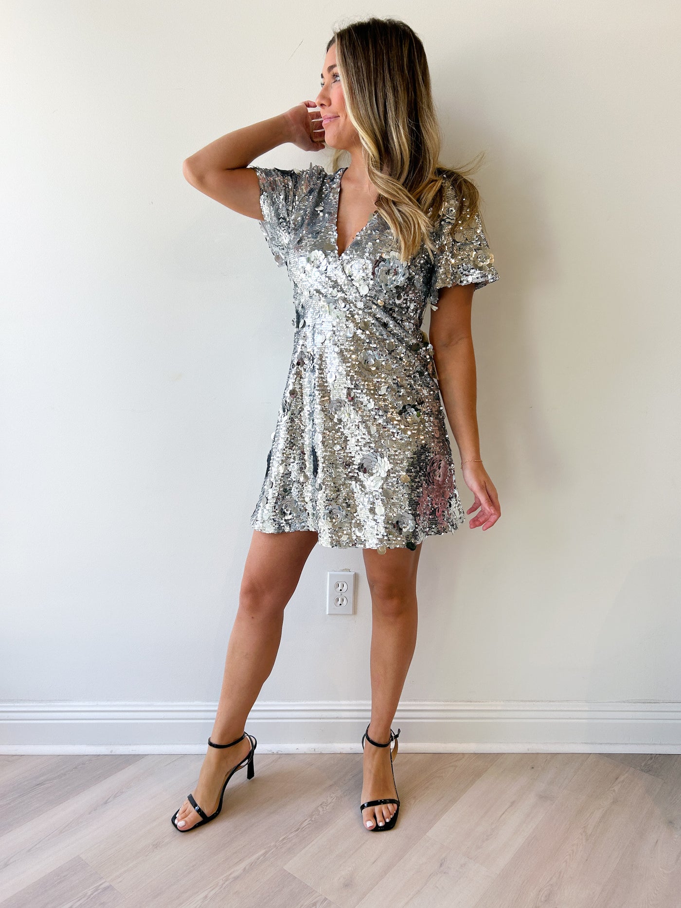 Luna Sequin Mini Dress