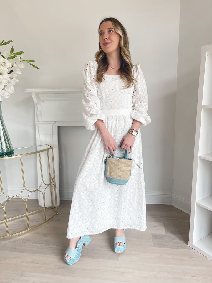 Bria Eyelet Skirt
