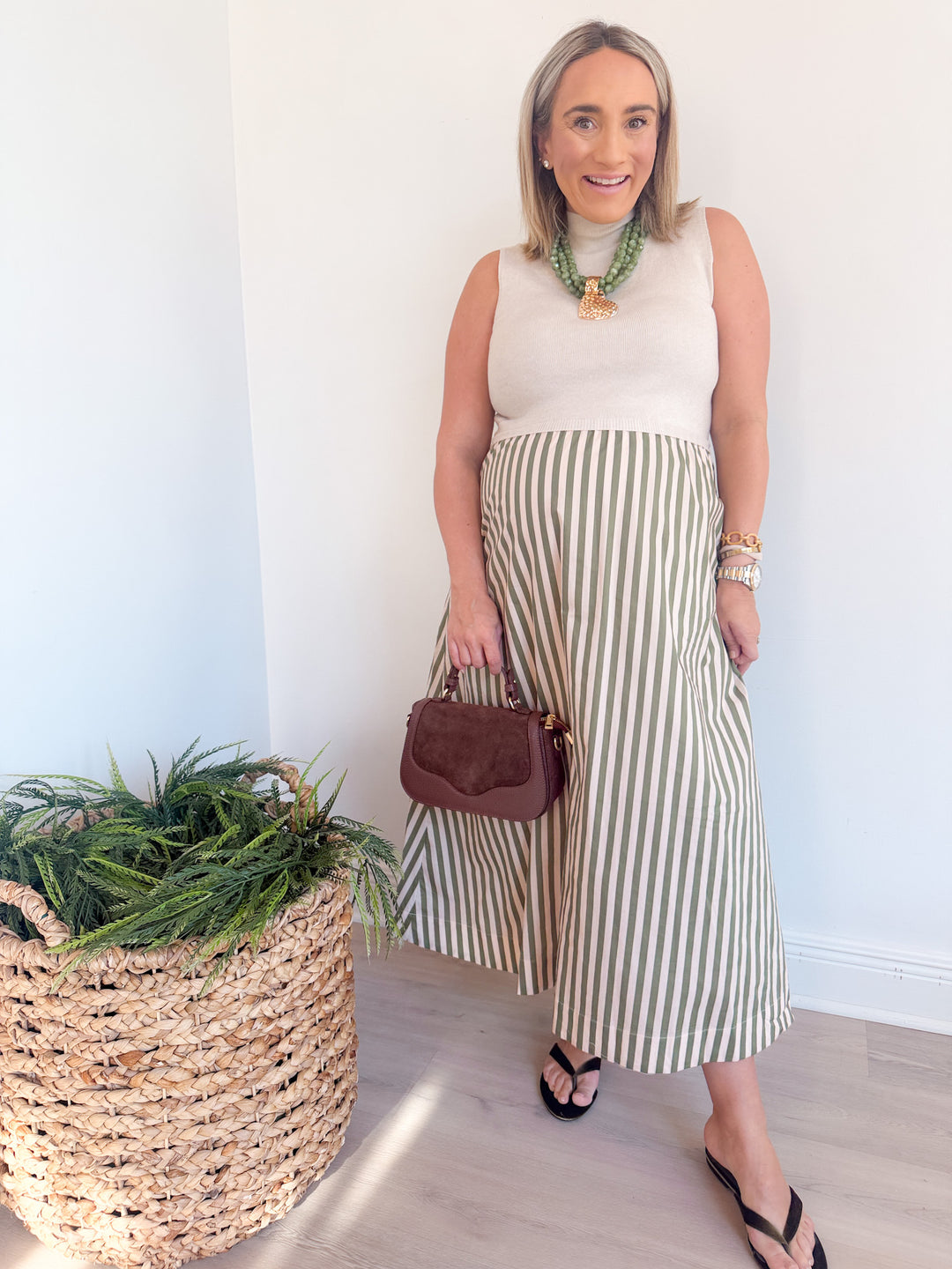 Vanessa Sweater Top Dress