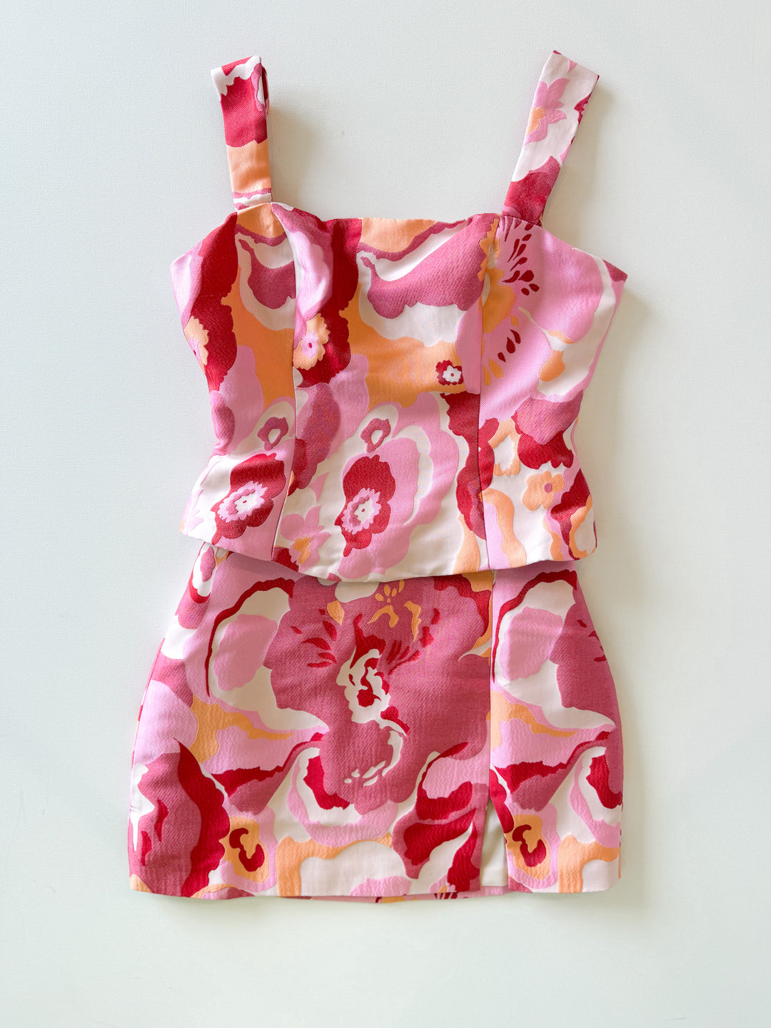 Megan Jacquard Print Top