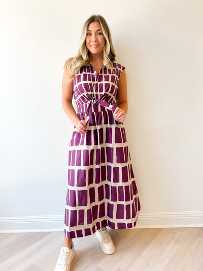 Nicole Button Down Dress