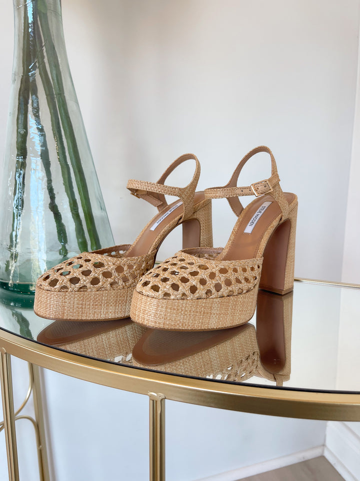 Lexie Raffia Heel