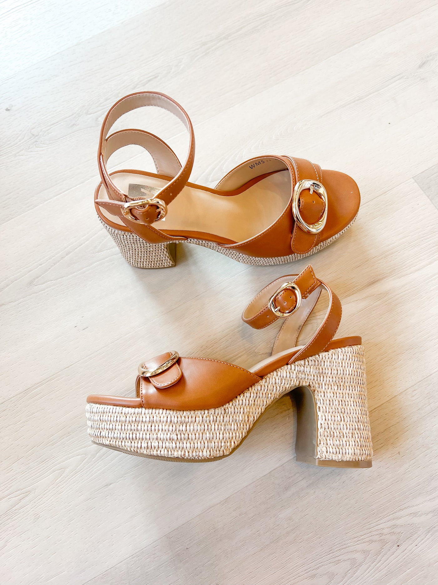 Merie Block Heel tan