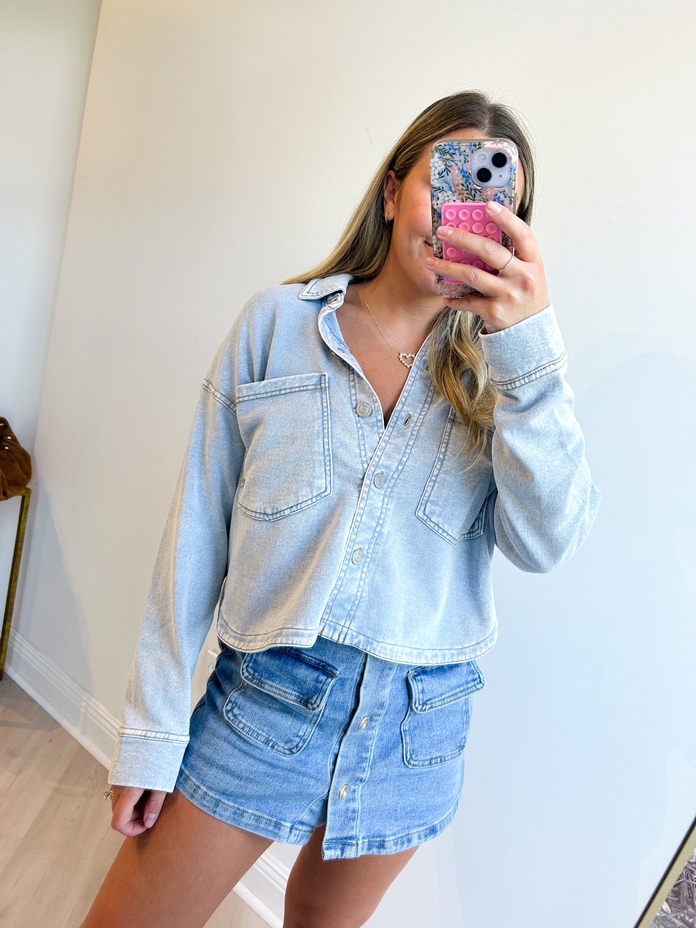 All Day Cropped Knit Jacket