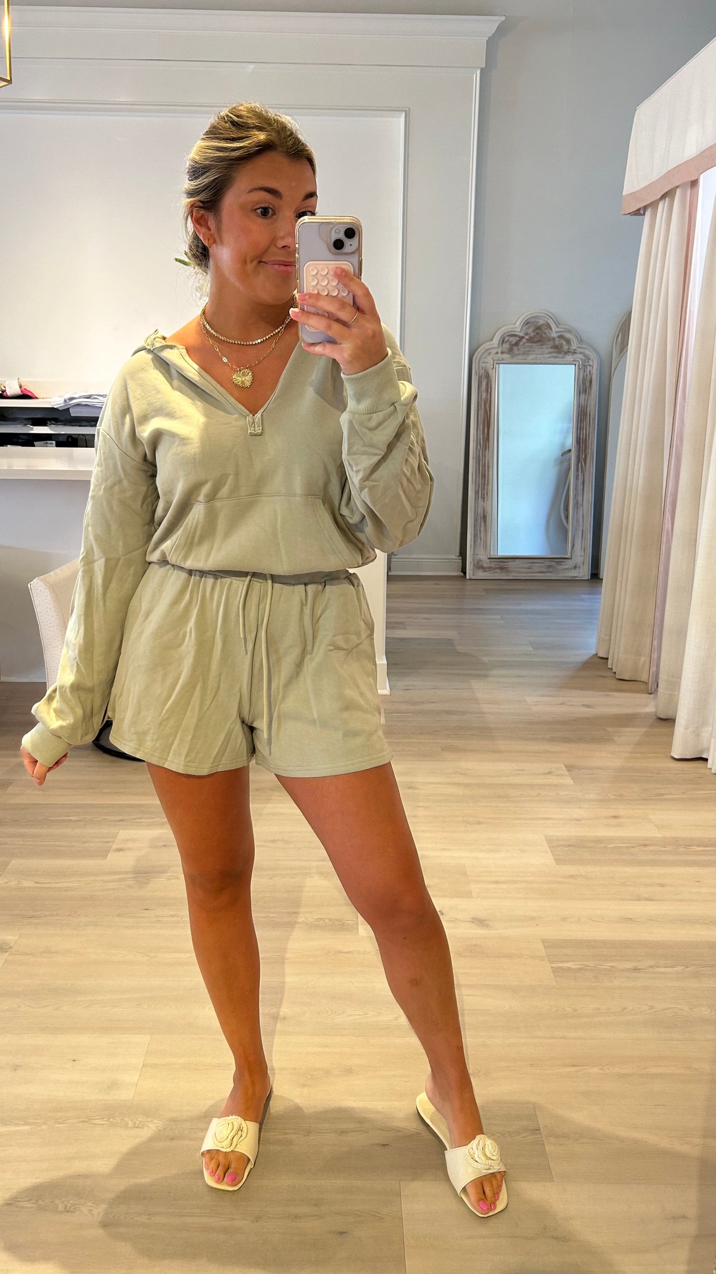 Calia Romper OLIVE