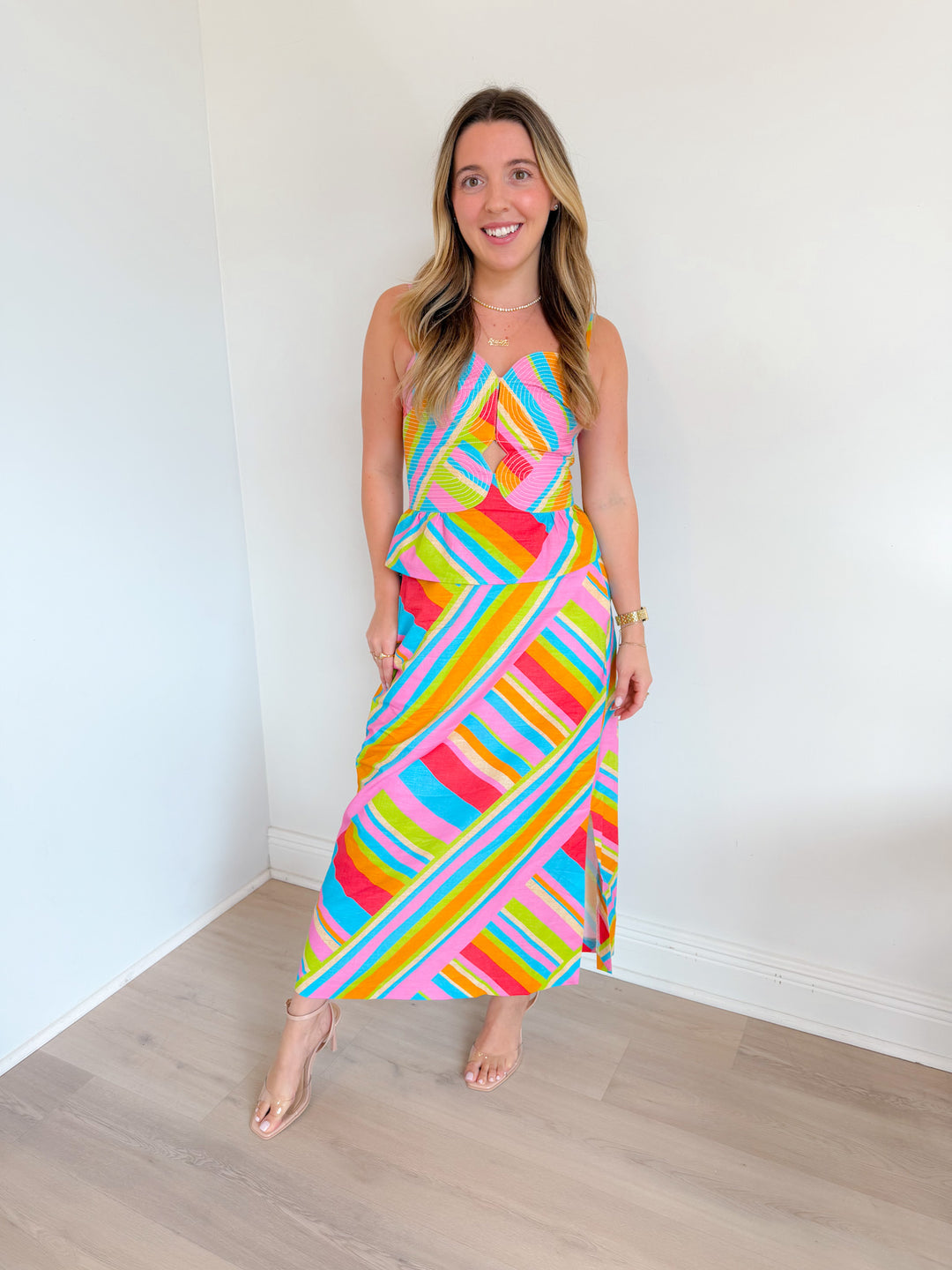 Sabby Printed Top - Stitched Set