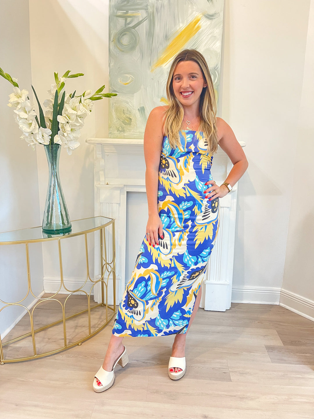Samantha Print Dress