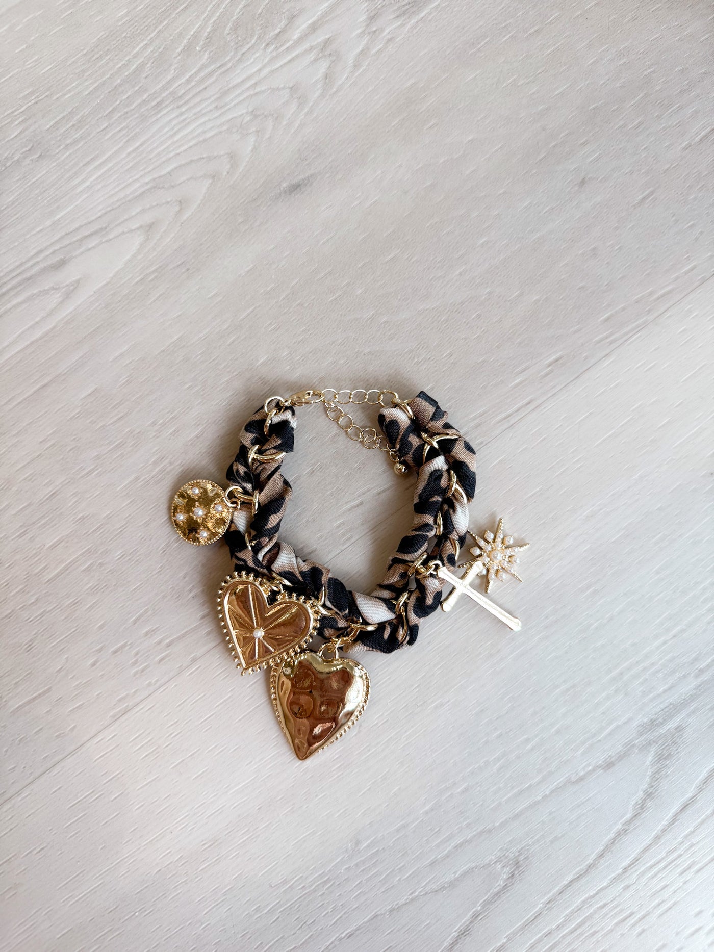 Leopard Charm Bracelet