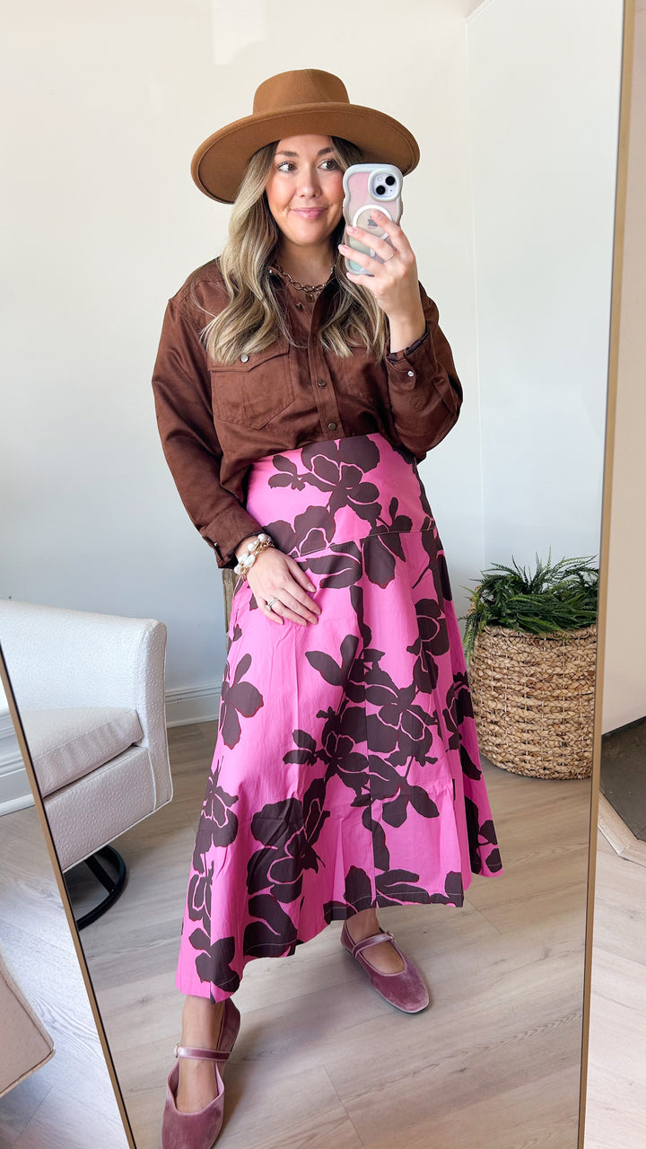 Enya Cropped Button Down