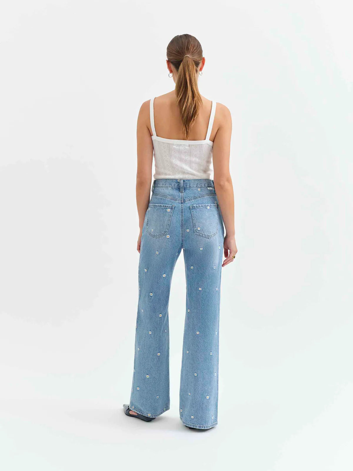 Far Out Embroidered Jeans