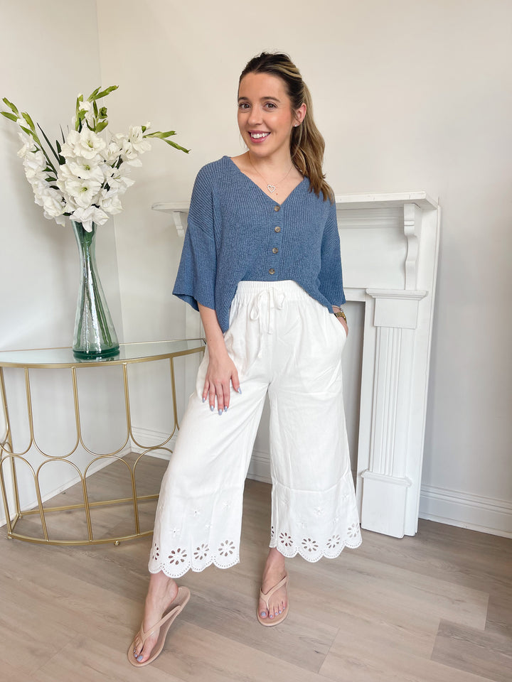 Annie Embroidered Pants