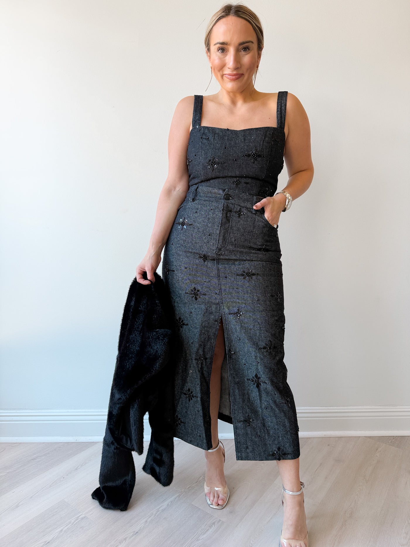 Waverly Beaded Skirt