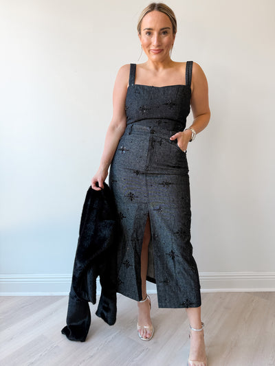 Waverly Beaded Skirt