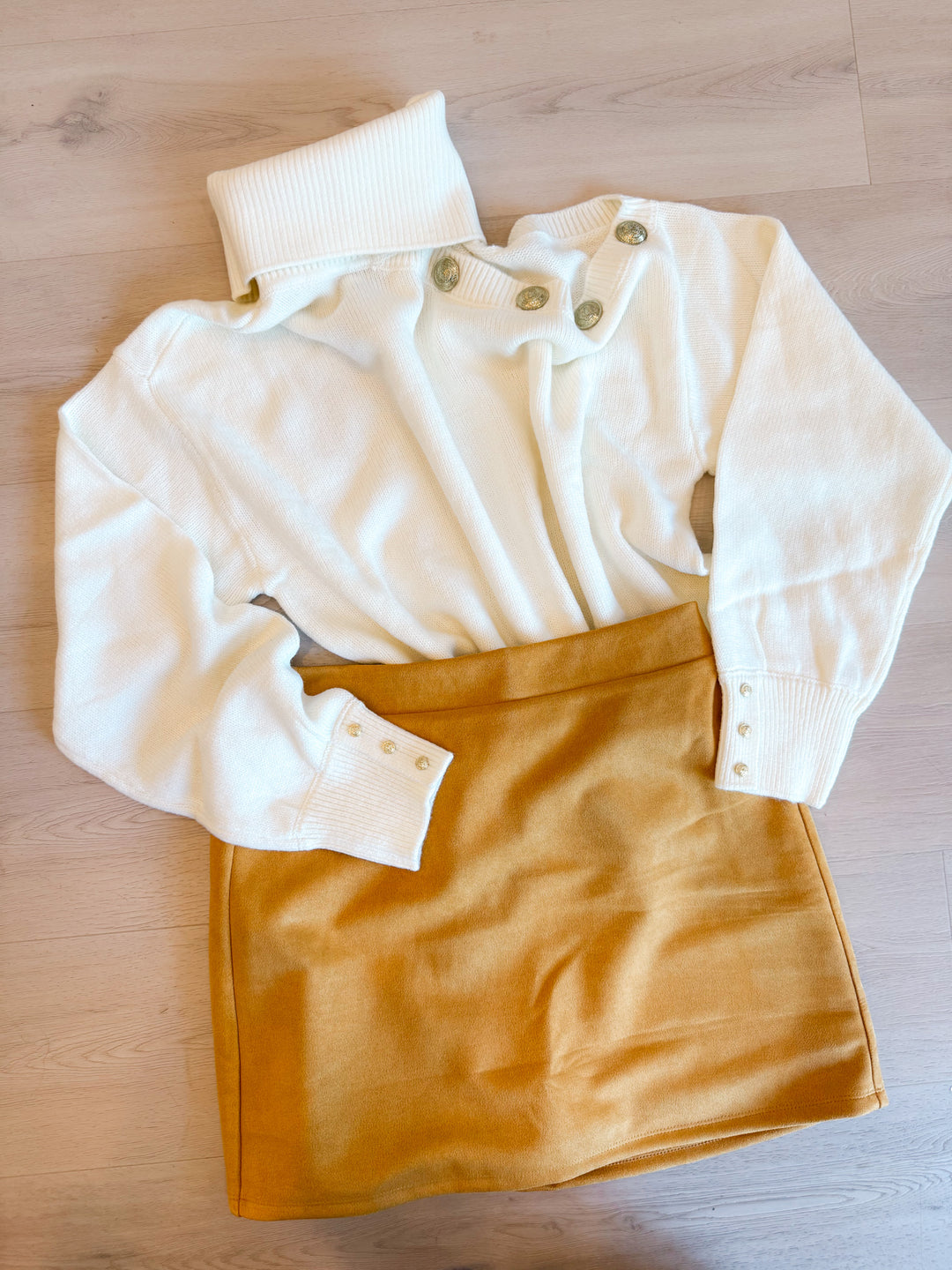 Eloise Suede Skirt