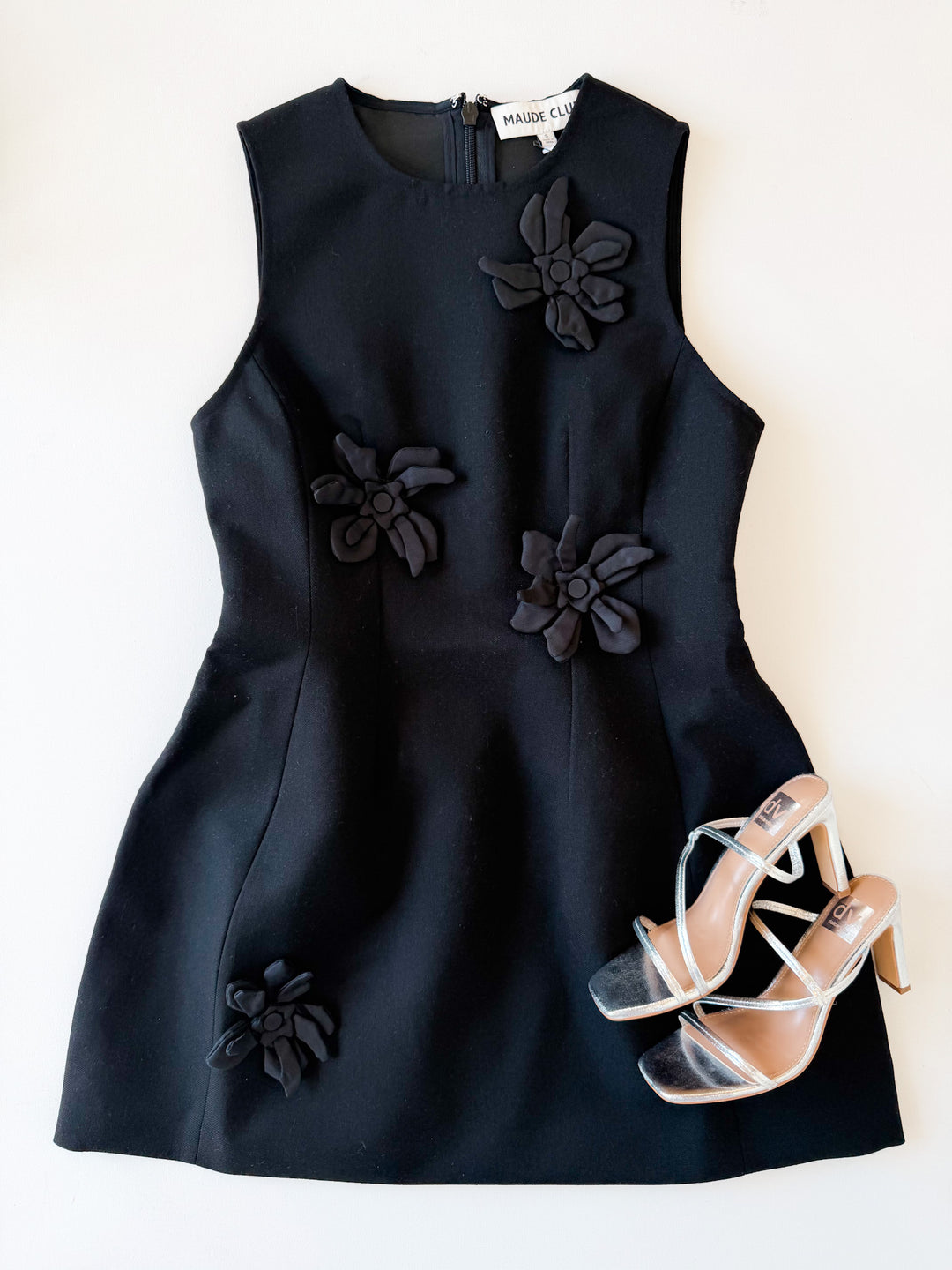 3D Flower Mini Dress
