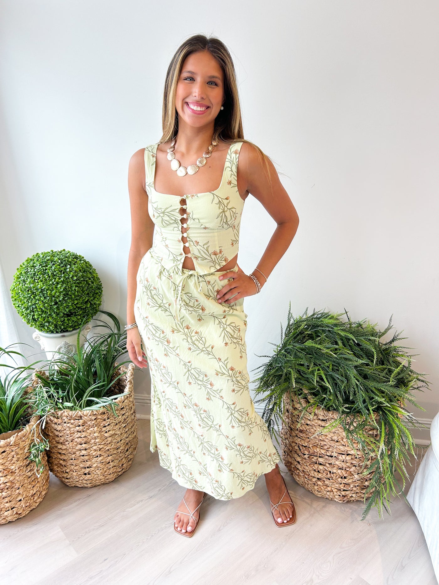 Luna Midi Skirt