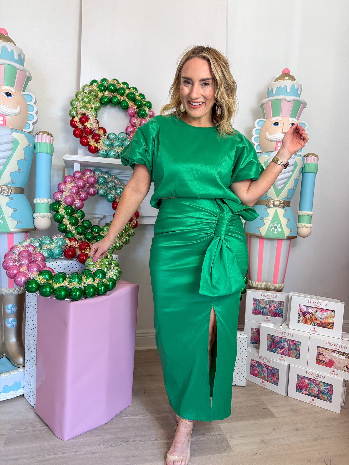 Camdyn Bubble Hem Top