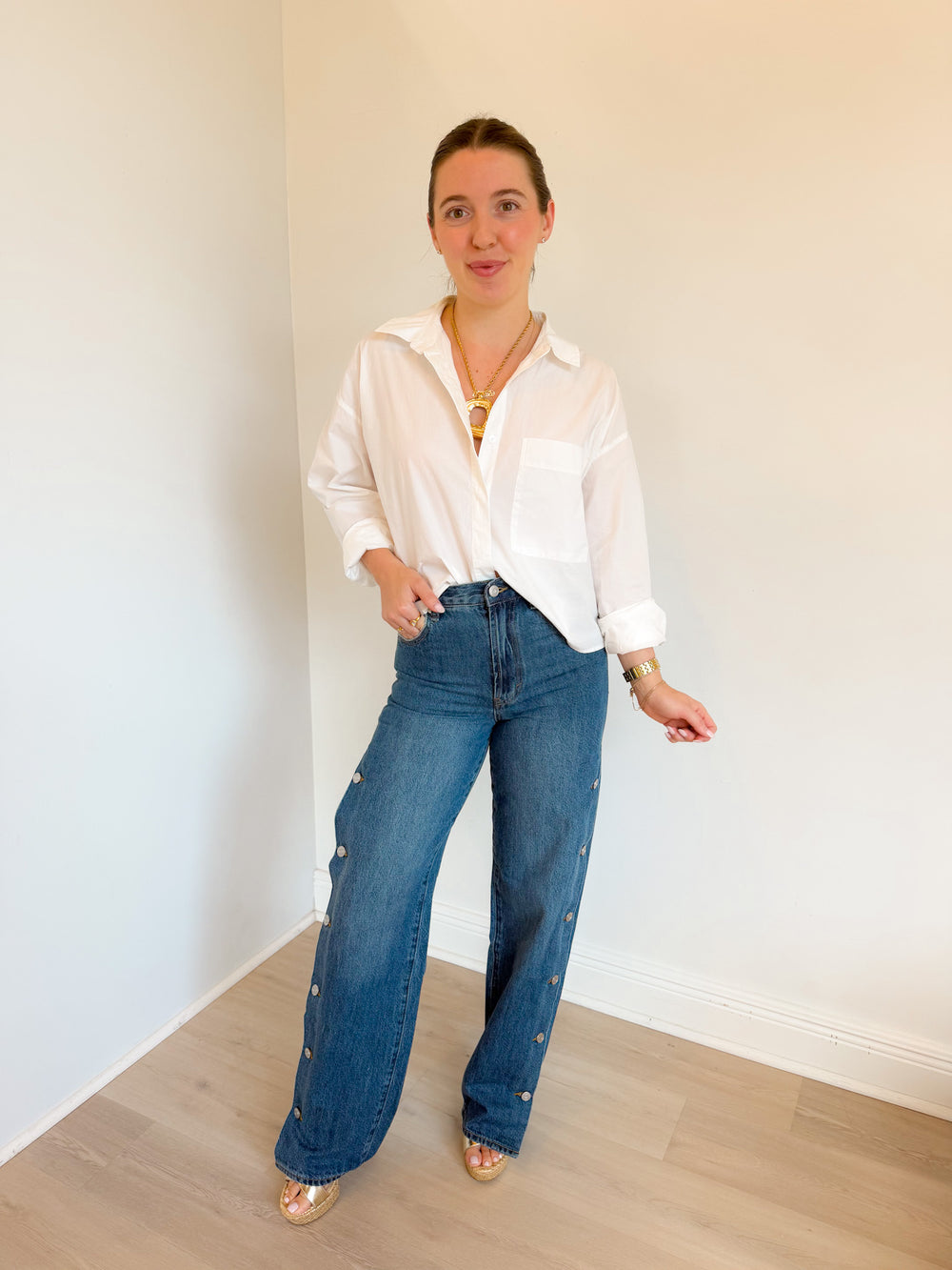 Favorite Button Up Top