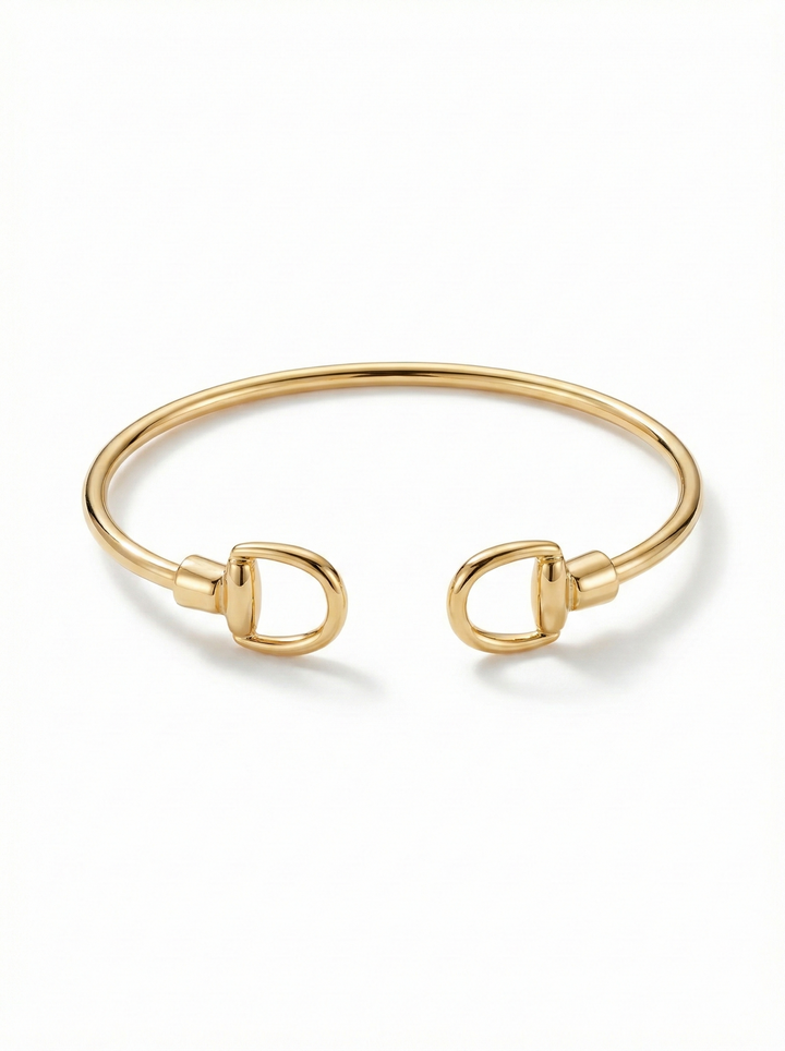 Horsebit Bangle Gold