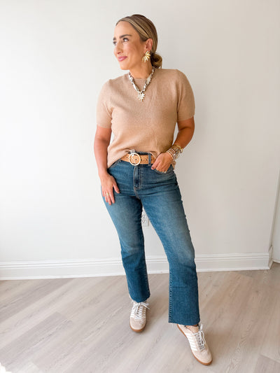Wren Top Dark Taupe