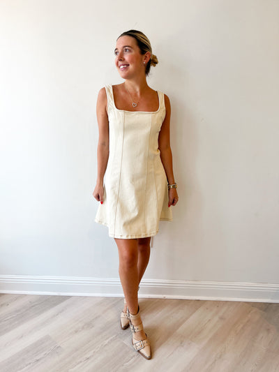 Aspen Square Neck Mini Dress